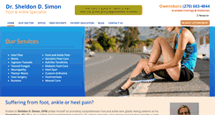 Desktop Screenshot of owensborokyfootdoc.com