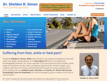Tablet Screenshot of owensborokyfootdoc.com